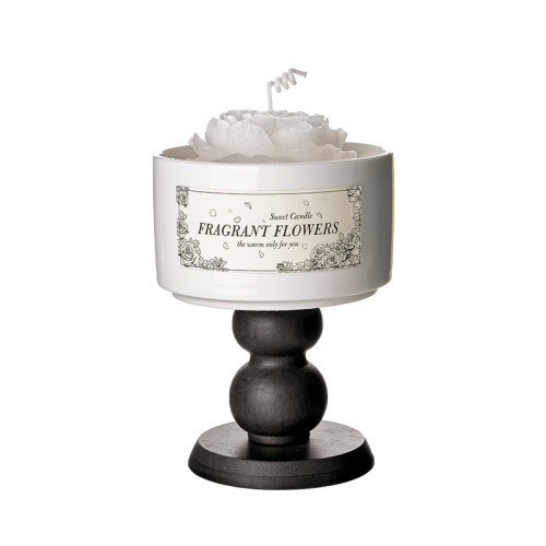 山茶花香薰蠟燭禮盒結婚生日酥油燈臥室高級感伴手禮物送女生花朵