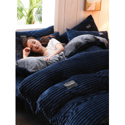 爆款網紅魔法絨床包四件套珊瑚絨冬季加絨床上用品套件保暖三件套