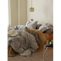 2026新款秋冬季全棉磨毛床上四件套1.8m加厚保暖純棉床單被套床品