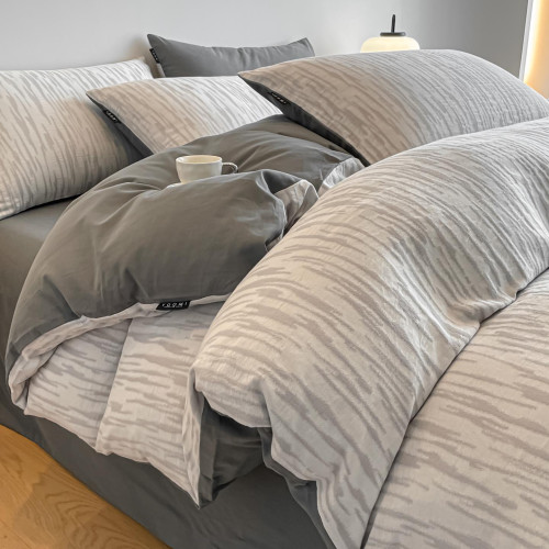 2026新款100%全棉磨毛四件套加厚純棉秋冬床單被套床包款床上用品