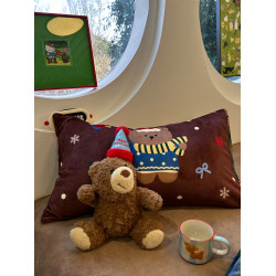 聖誕ins牛奶絨床上四件套冬季加厚毛絨被套床單人三件套保暖床品4