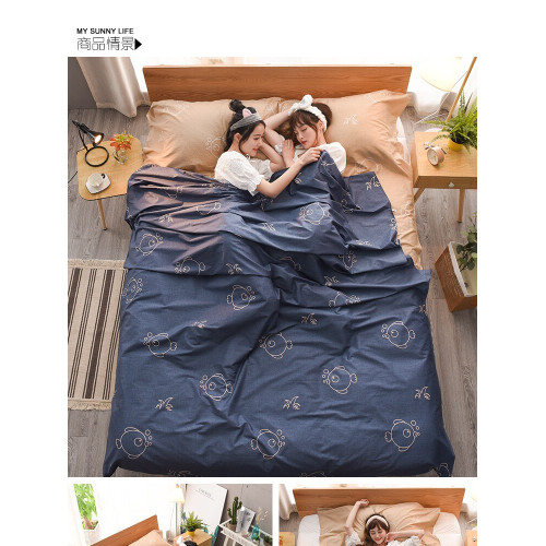 口袋旅行隔髒睡袋可攜式大人成人旅遊酒店床單單人被套被罩戶外露營