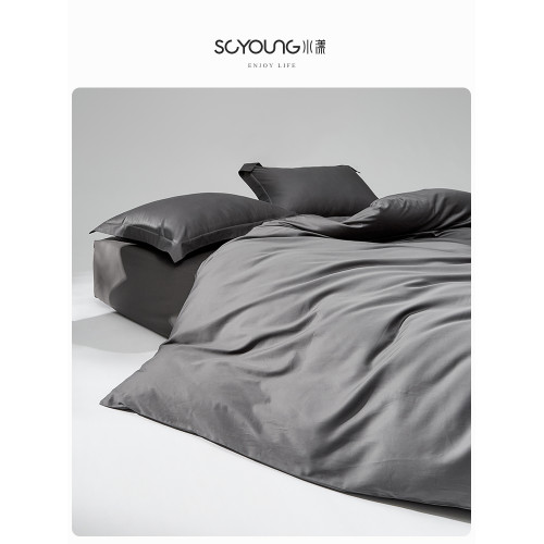 北歐簡約長絨棉貢緞四件套純棉全棉四季通用床單被套床包床上用品