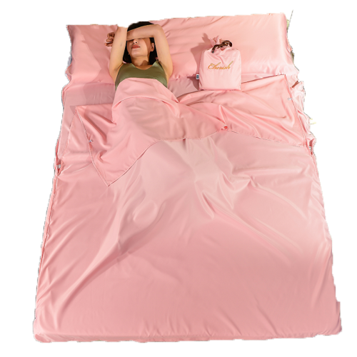 可拆分酒店隔髒睡袋莫代爾天絲旅行防髒床單賓館單雙人被套旅睡寶