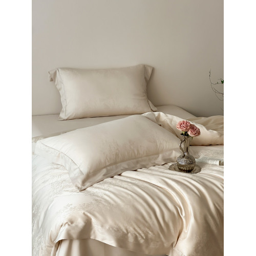 秋冬輕奢A類100S天絲棉磨毛四件套高級感被套床單笠床上用品