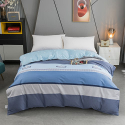 純棉單被套單件全棉被套學生宿捨單人床上用品被套被罩1.8m床