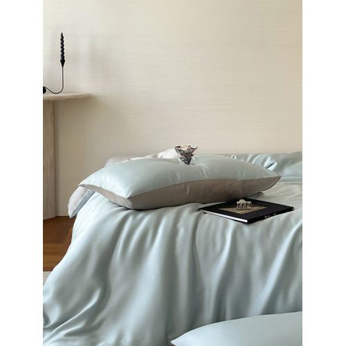 高級200支萊塞爾蘭精天絲床單床包被套枕套床品四件套輕奢高級感