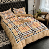 輕奢高級感冰絲四件套床上用品四季通用水洗棉被套被罩床單床包款