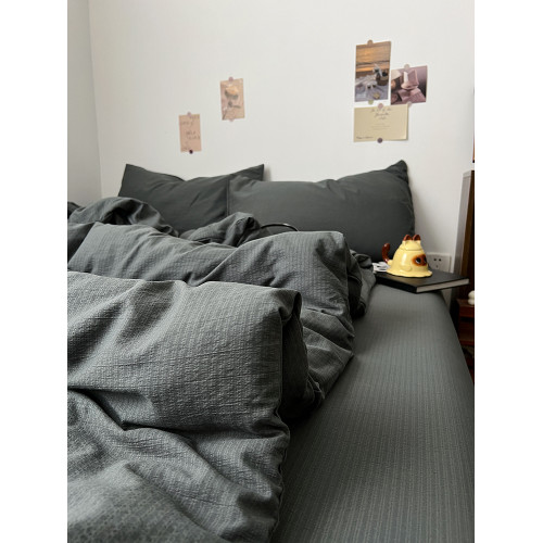 A類床上四件套純棉全棉2025新款被套被罩床單學生宿捨三件套床包4