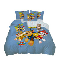 汪汪隊全棉四件套可愛小狗三件套卡通寢室宿捨單人床用品被套