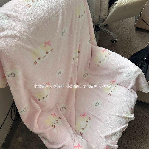 少女粉棉花貓小毛毯~休閒蓋毯多款卡通ins午睡毯辦公室披肩抱抱毯 少女粉棉花貓小毛毯~休閒蓋毯多款卡通ins午睡毯辦公室披肩抱抱毯