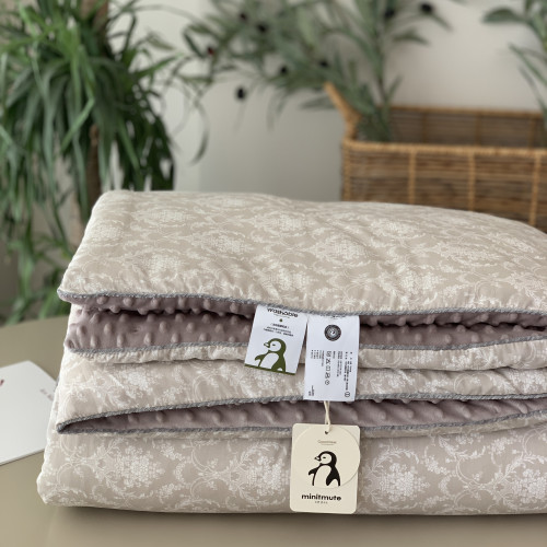 出口純棉雙人豆豆被春秋被鵞家可水洗一體懶人被單人卡通暖氣被