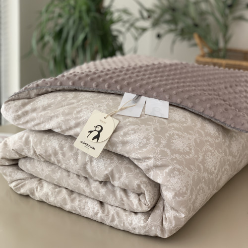 出口純棉雙人豆豆被春秋被鵞家可水洗一體懶人被單人卡通暖氣被