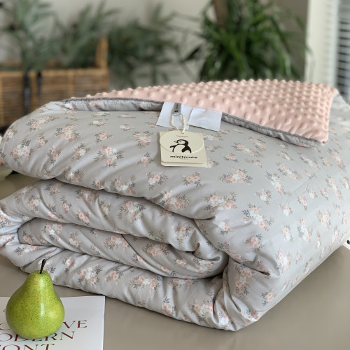 出口純棉雙人豆豆被春秋被鵞家可水洗一體懶人被單人卡通暖氣被