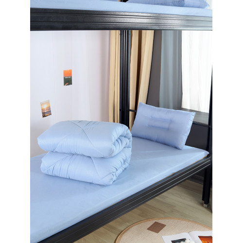 學生宿捨單人床品套件內膽被芯枕芯床墊單人被子加厚冬被芯纖維棉