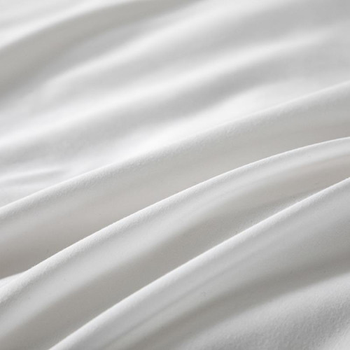 五星級酒店四件套白色貢緞被套被罩酒店布草民宿賓館床上用品