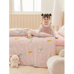 A類幼兒園被子三件套全棉兒童入園午睡純棉2026新款六七件套套裝