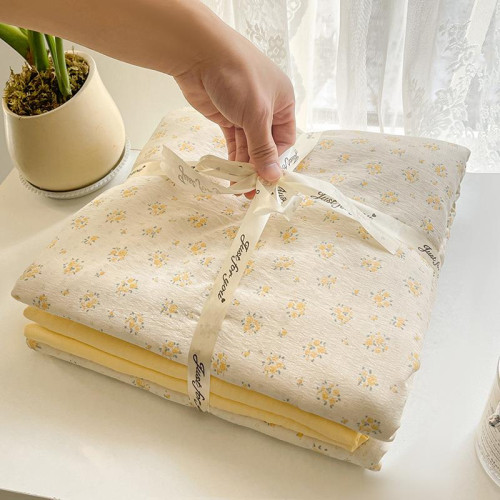 提花雙層紗被套單件家用雙人被罩南通床上用品宿捨單人被套 提花雙層紗被套單件家用雙人被罩南通床上用品宿捨單人被套