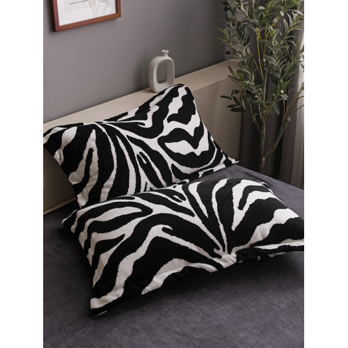 牛奶絨四件套加厚珊瑚絨床單雙面加絨被套豹紋法蘭絨床上用品冬季 牛奶絨四件套加厚珊瑚絨床單雙面加絨被套豹紋法蘭絨床上用品冬季