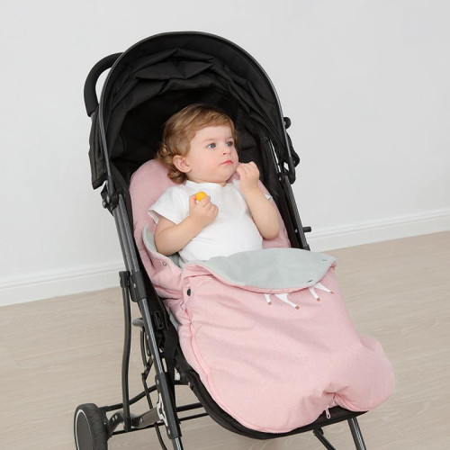 嬰兒推車睡袋抱被搖粒絨加厚保暖寶寶防踢被神器新生兒外出防風