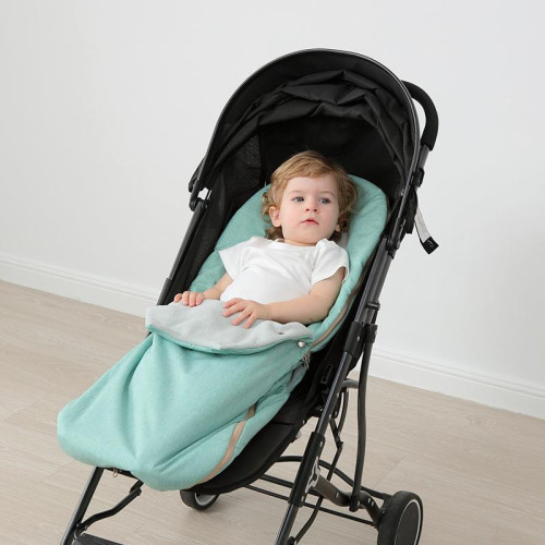 嬰兒推車睡袋抱被搖粒絨加厚保暖寶寶防踢被神器新生兒外出防風