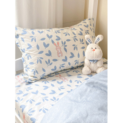 小清新純棉學生宿捨三件套0.9上下鋪寢室全棉床單被套被子全套裝