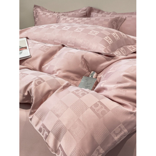 歐式輕奢高級被套四件套夏季水洗真絲裸睡絲滑大小姐冰絲床單床包