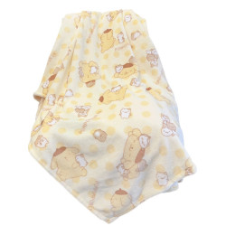 溫暖出戰ins暖暖布丁狗波點秋冬蓋毯可愛沙發休閒蓋毯宿捨絨毯