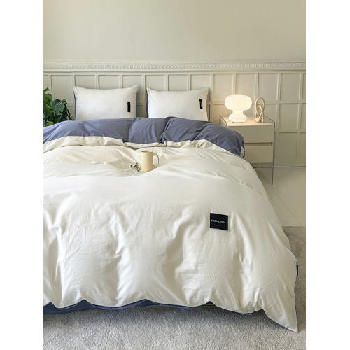 ins床上四件套全棉純棉床包床單三件套被套被罩學生宿捨床上用品4