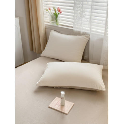 冬季牛奶絨四件套2023新款珊瑚絨雙面法蘭加絨被套床包床上三件套