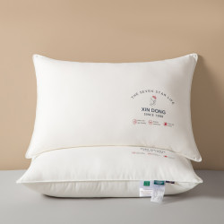 四件套棉棉枕芯單人枕舒適健康枕5星標準級居家枕不塌隱護勁椎枕