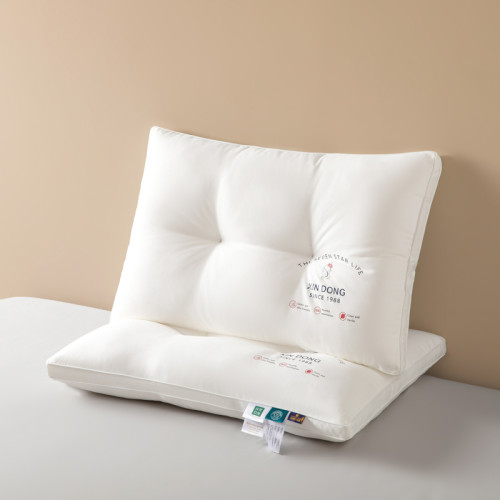 四件套棉棉枕芯單人枕舒適健康枕5星標準級居家枕不塌隱護勁椎枕