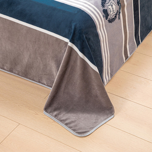 加厚寢室上下鋪牛奶絨三件套雙面加絨珊瑚絨單人大學生宿捨被罩