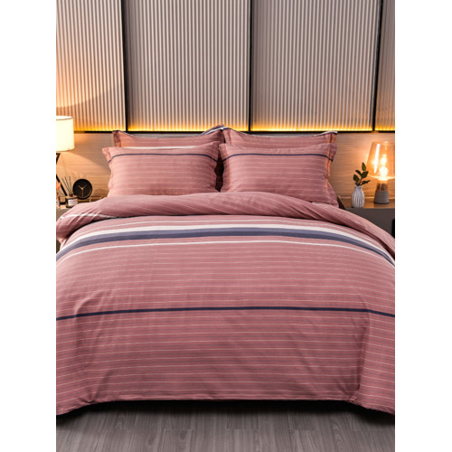 加厚純棉磨毛四件套100全棉床單被套床包床上用品宿捨三件套被罩4