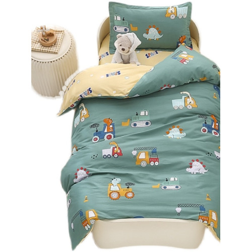 小學生午托被子三件套純棉含芯六件套70x170床上用品托琯午睡專用