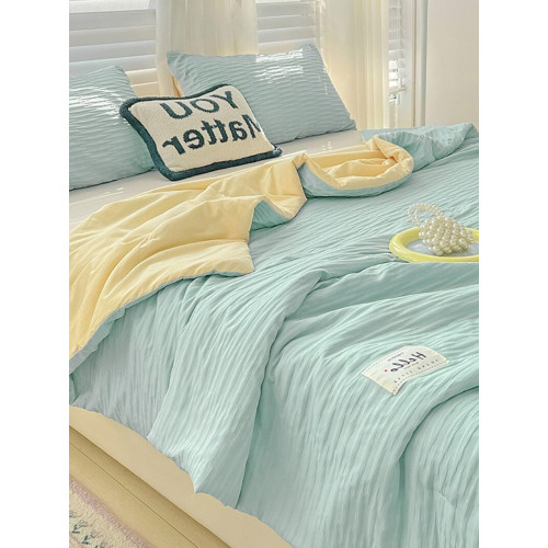 泡泡紗全棉水洗棉薄被夏被純棉夏涼被四件套空調被夏季可機洗被子 泡泡紗全棉水洗棉薄被夏被純棉夏涼被四件套空調被夏季可機洗被子