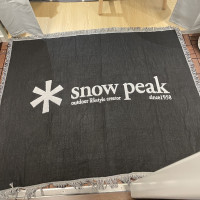 Snow Peak 毯子露營毯子帳篷 毯 休閒毯車內備用毯