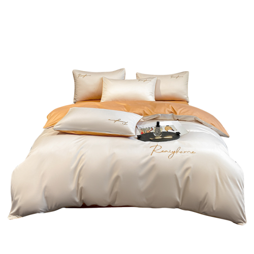 希爾頓酒店120支新疆長絨棉全棉純棉輕奢床單床包被套三/四件套