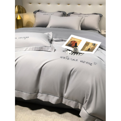 140支長絨棉床上四件套純棉全棉簡約北歐輕奢被套加厚床單三件套4