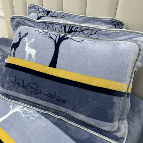 加絨牛奶絨四件套2026新款冬季加厚雙面珊瑚絨被套床上法蘭絨床單