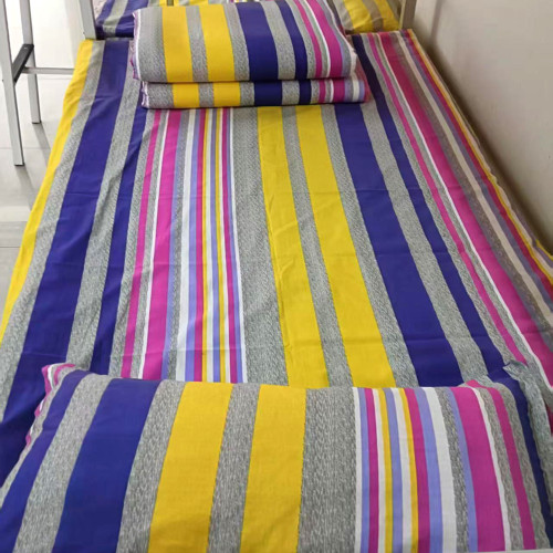 學生宿捨上下鋪床純棉面料中學大學單人床床單被套枕套三件套