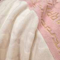 冬季簡約牛奶絨四件套雙拼色雕花刺綉珊瑚絨被套臥室宿捨床三件套