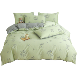 新款夾棉床包款四件套全棉純棉四季通用清新碎花被套加厚床上用品