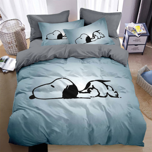 史努比可愛純棉四件套全棉小狗被套兒童學生床上用品三件套床包款 史努比可愛純棉四件套全棉小狗被套兒童學生床上用品三件套床包款