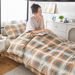 A類牛奶絨學生宿捨床上三件套床包款冬季加厚雙面珊瑚絨被套床單3