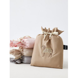 A類100長絨棉刺綉酒店隔髒睡袋全棉可攜式旅遊旅行床單被套四件套