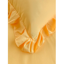 %100純色學生三件套四件套親膚透氣韓版荷葉花邊床裙款床單款