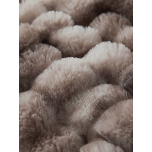 出口新品泡泡兔毛絨辦公室午睡小毛毯沙發鋪床裝飾休閒保暖小蓋毯