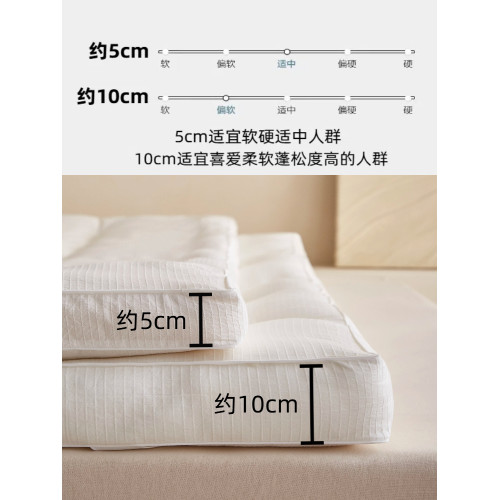 全棉李官奇大豆纖維抗菌軟床墊子家用臥室榻榻米墊褥學生宿捨褥子 全棉李官奇大豆纖維抗菌軟床墊子家用臥室榻榻米墊褥學生宿捨褥子