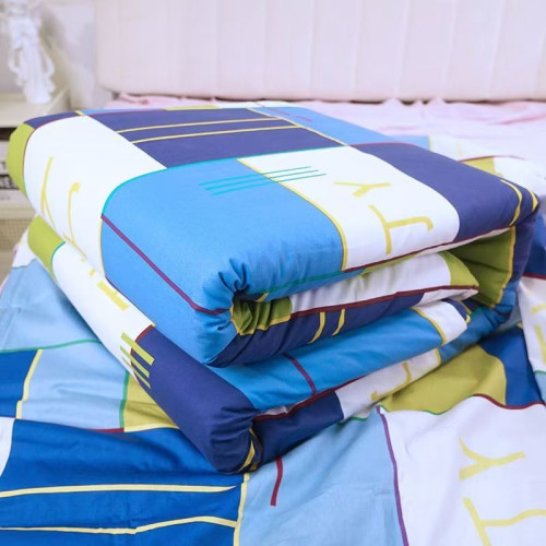 純棉全棉床上三件套初高學生宿捨被套床單枕套床包墊子套學校專用